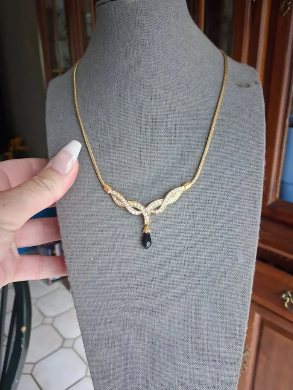 16 inch Roman Statement necklace